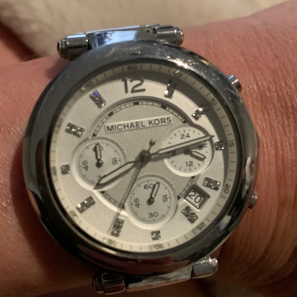 Michael Kors silver watch